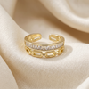 Luxe Link Ring