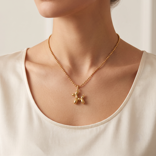 Poppy Pup Necklace