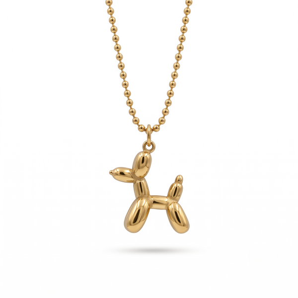 Poppy Pup Necklace