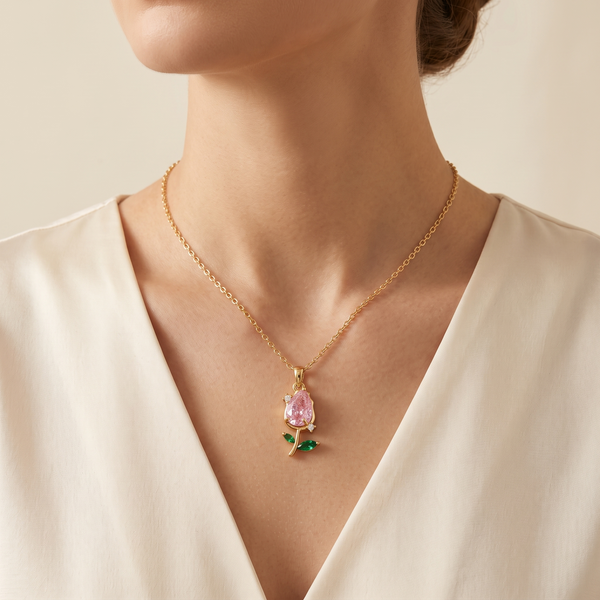 Roselle Necklace