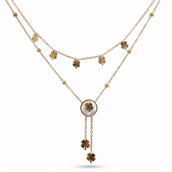 Clover Layered Necklace