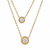 Halo Bezel Pendant