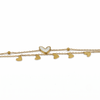 Heart Charm Bracelet