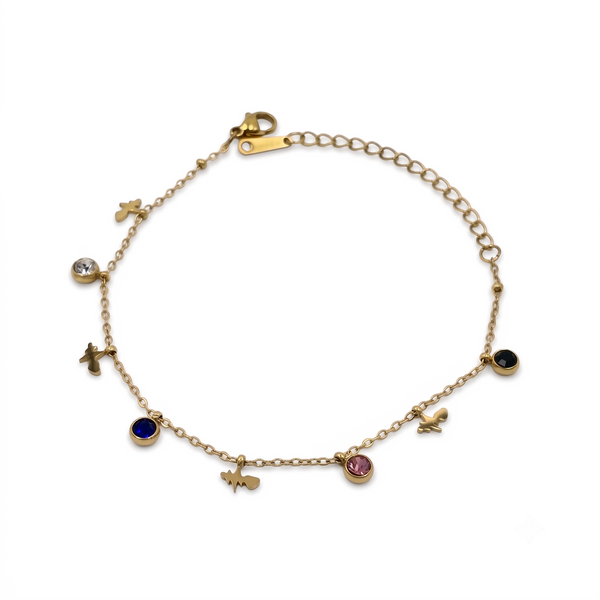 Heartbeat Charm Bracelet