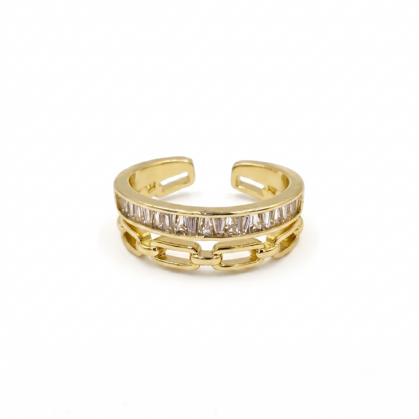 Luxe Link Ring