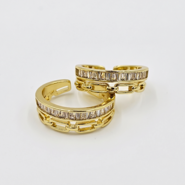 Luxe Link Ring