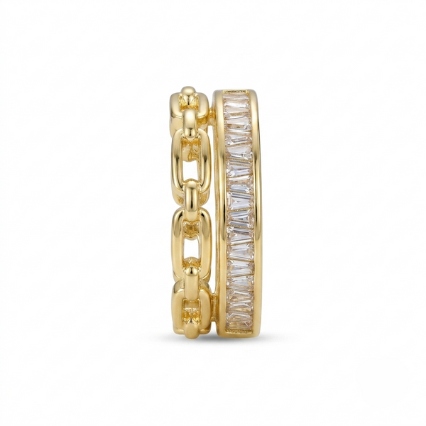 Luxe Link Ring