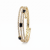 Midnight Trinity Cuff