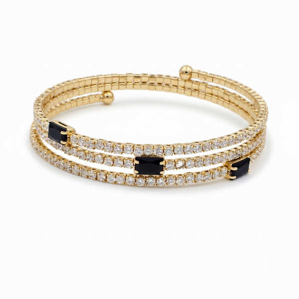 Midnight Trinity Cuff