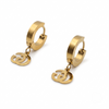 Signature Charm Hoops