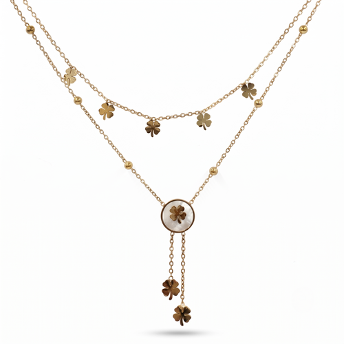 Clover Layered Necklace